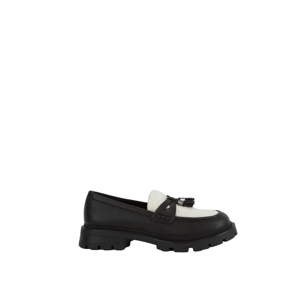 Twinset Black Moccasin - Female - Loafers - 4 Uk - Shoes