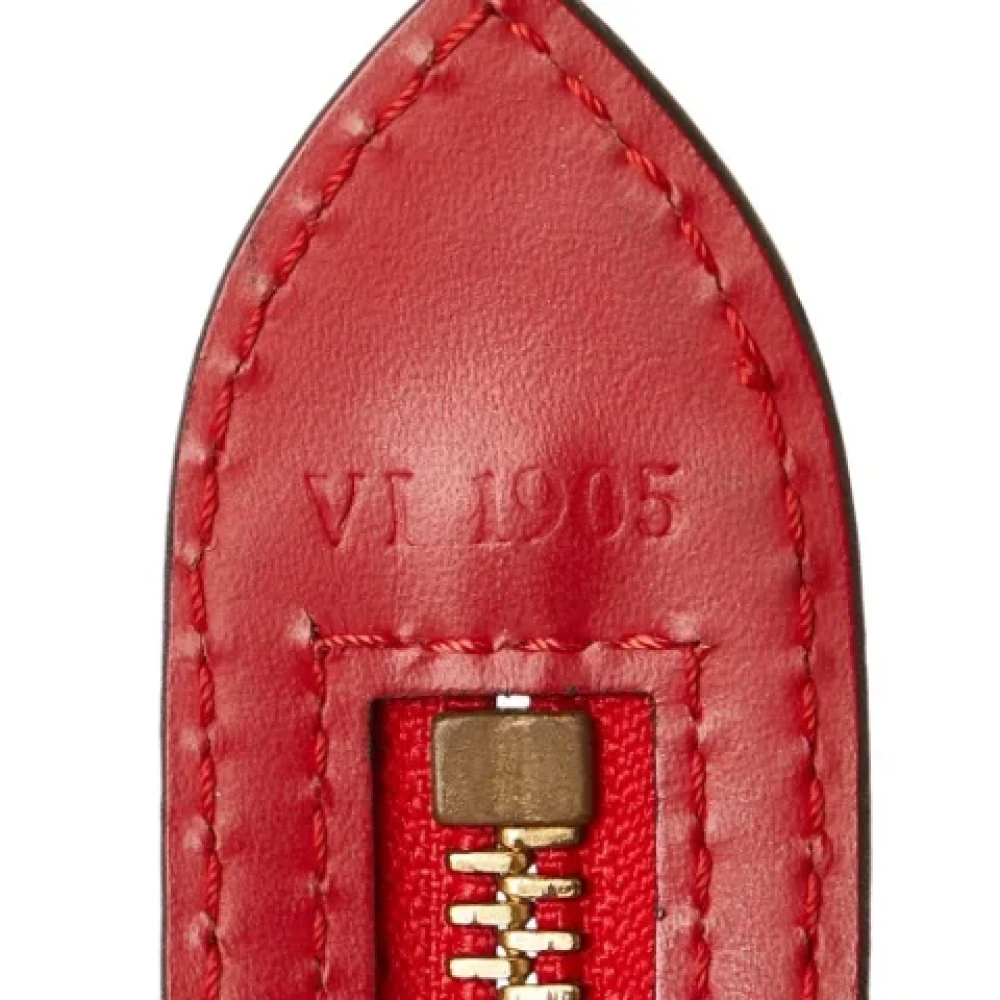 Louis Vuitton Vintage Pre-owned Leather shoulder-bags Red Dames