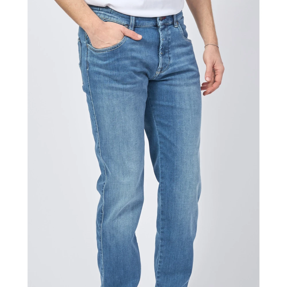 Bugatti Blauwe Denim Regular Fit Jeans Blue Heren