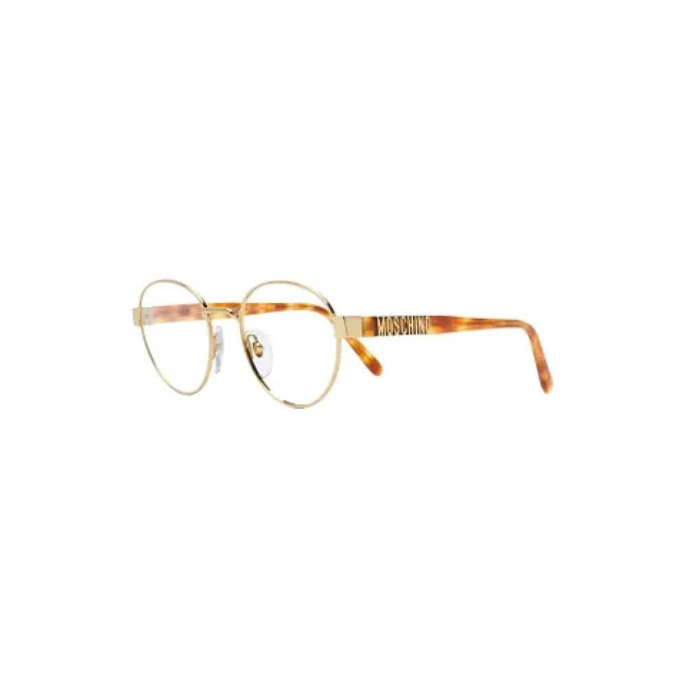 Moschino Pre-Owned Pre-owned Metal sunglasses Yellow Dames