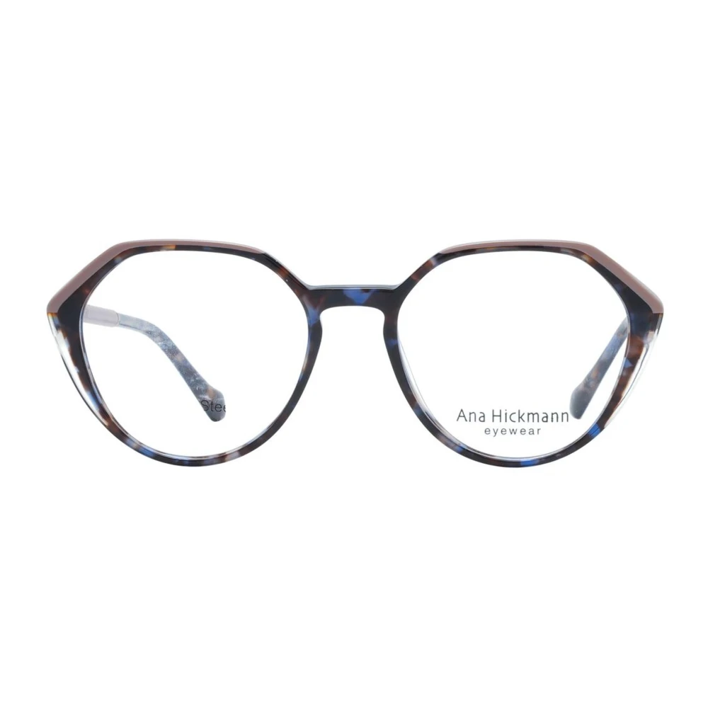 Ana Hickmann Bruine Acetaat Optische Frames met veerscharnier Brown Dames