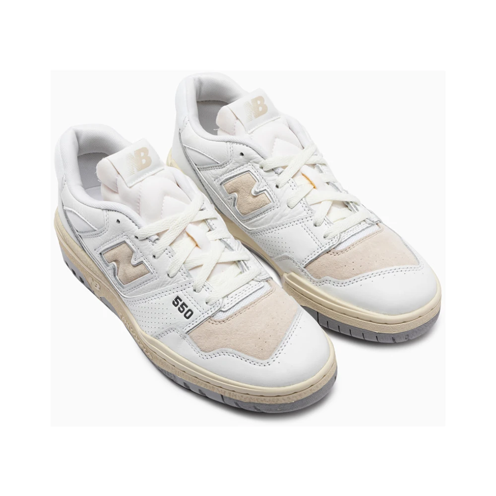 New Balance Retro-geïnspireerde Lifestyle Sneakers White Heren