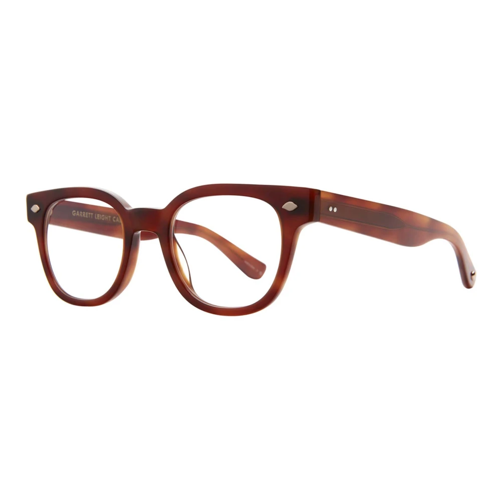 Garrett Leight Vintage Burnt Tortoise Eyewear Frames Canter Brown Unisex