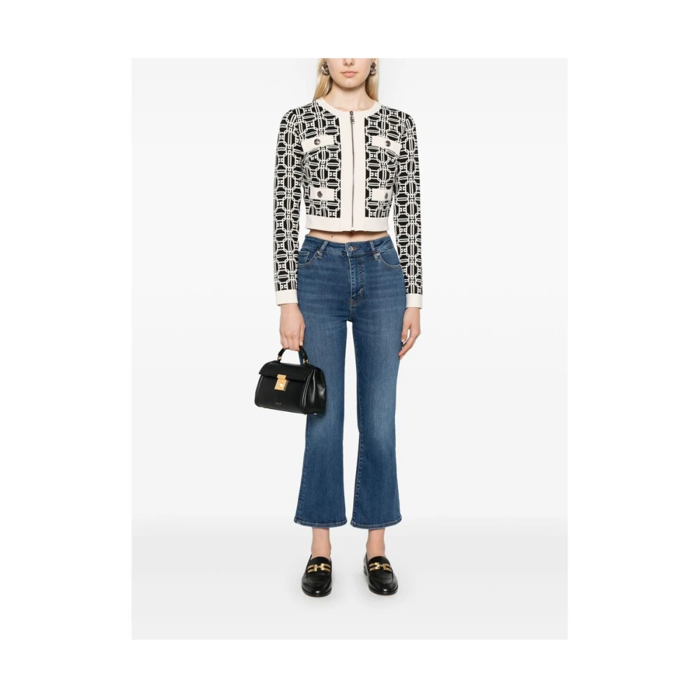 Frame Indigo Denim Flared Jeans Blue Dames