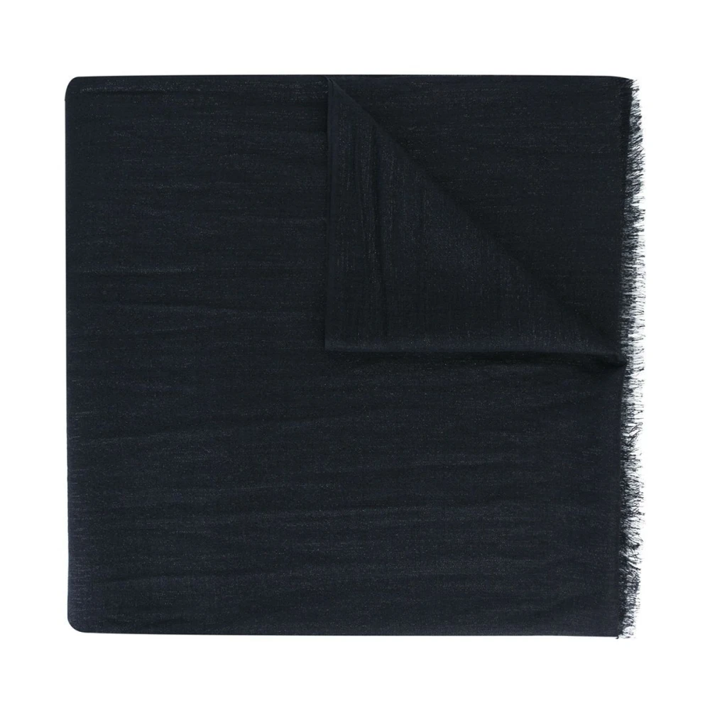 BRUNELLO CUCINELLI Zwarte Sjaal Black Dames