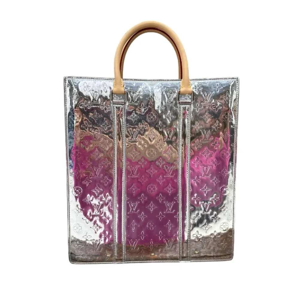 Louis Vuitton Vintage Pre-owned Fabric handbags Gray Dames