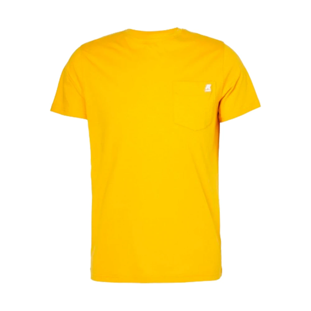 K-way Geel Mimosa T-Shirt Sigur Yellow Heren
