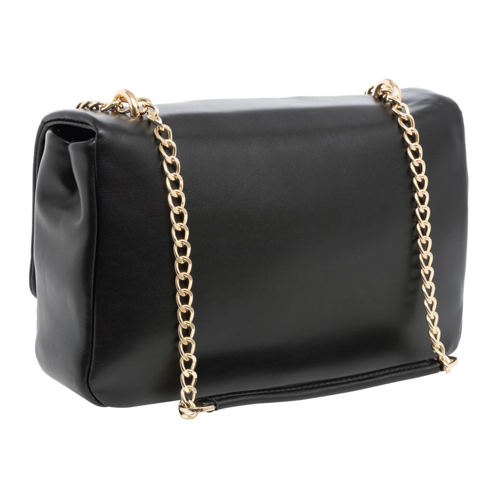 Love Moschino Verstelbare Schoudertas met Kliksluiting Black Dames
