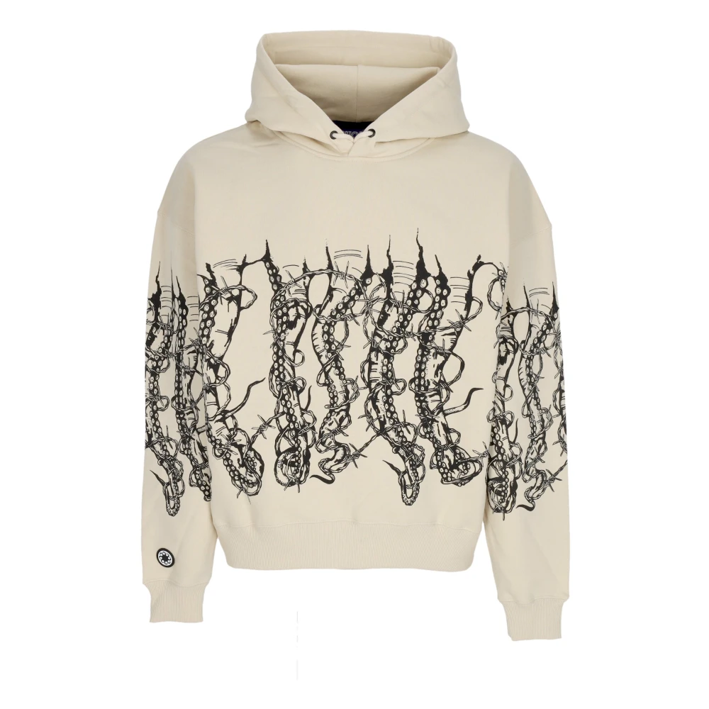 Octopus Wire Hoodie Sweatshirt Fw24 Collectie Beige Heren
