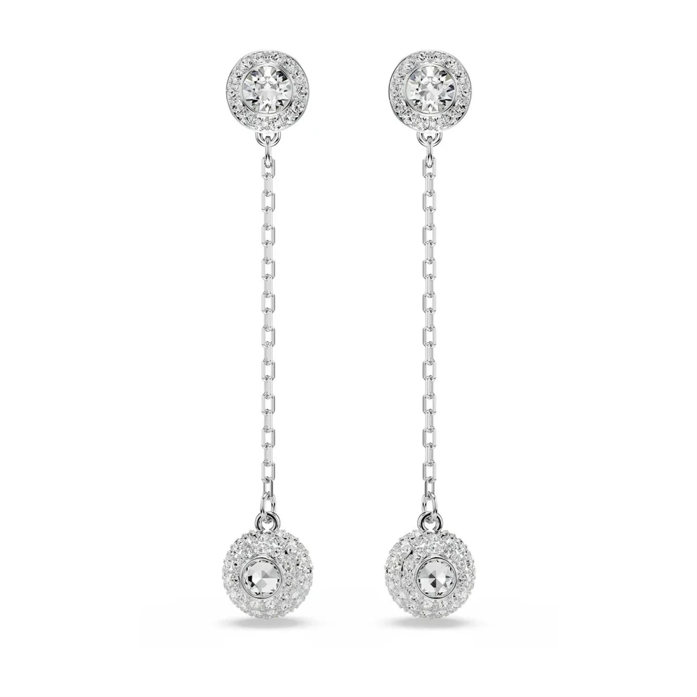 Swarovski Creolen Global Collection, Silber Metall für Damen 5732273, Christ - Bild 4