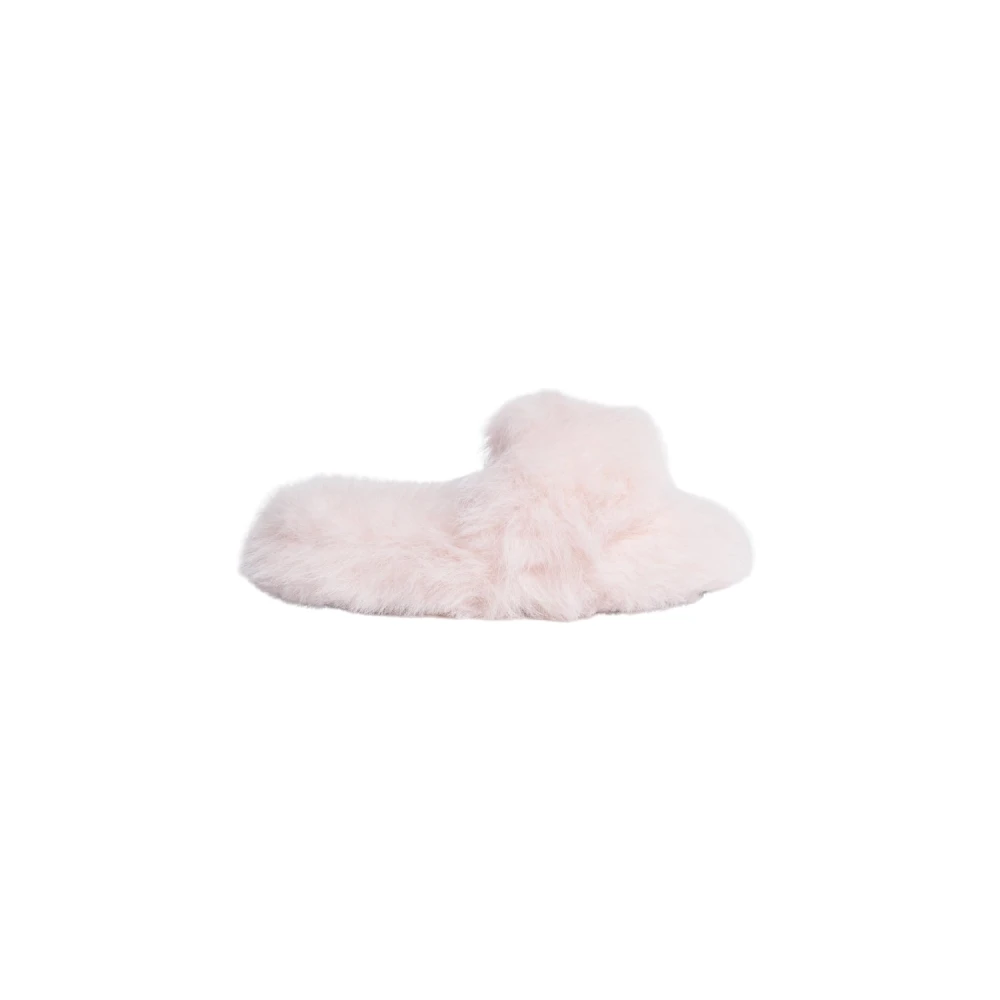 Stutterheim Faux Fur Slip-On Tofflor Pink, Dam