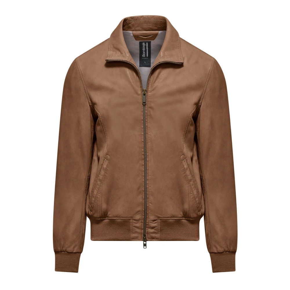 Jackets > Leather Jackets - - BomBoogie - Modalova
