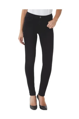 Divine Black High-Waisted Skinny Jeans