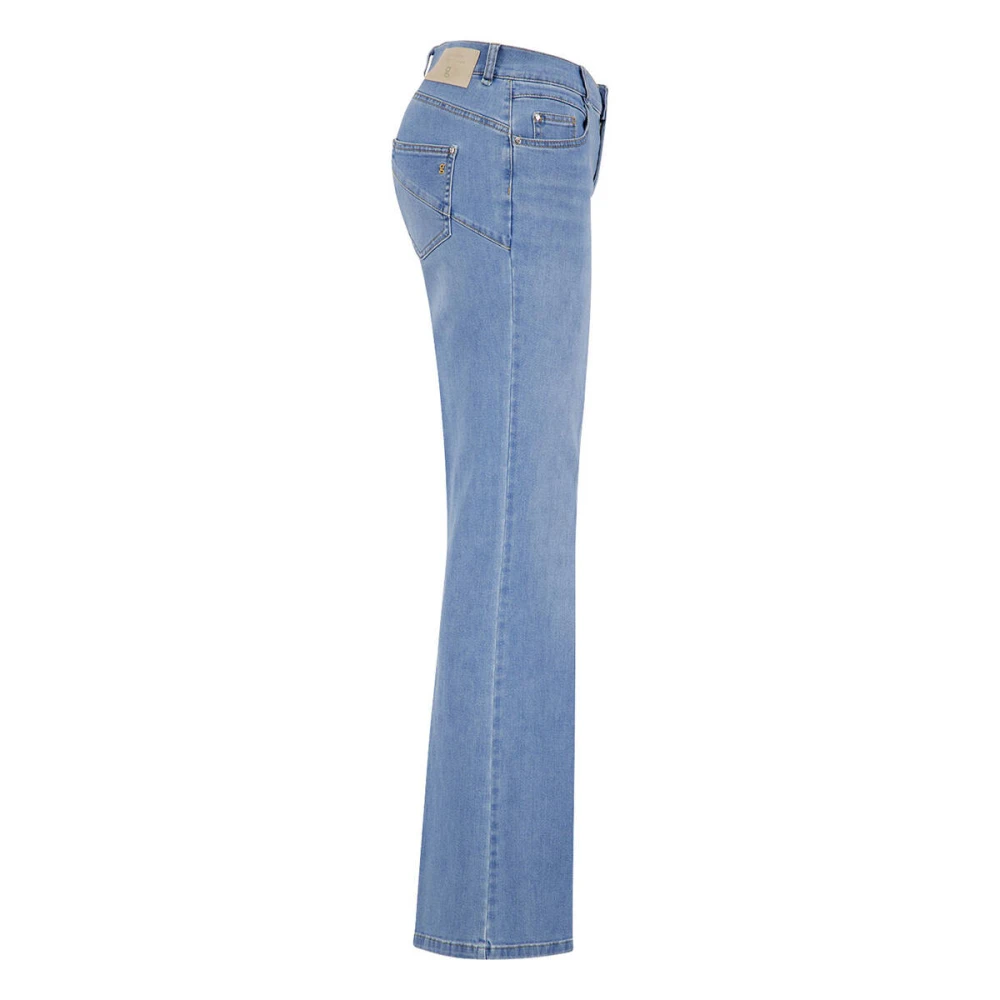 Gardeur Flared Bootcut Jeans Blue Dames