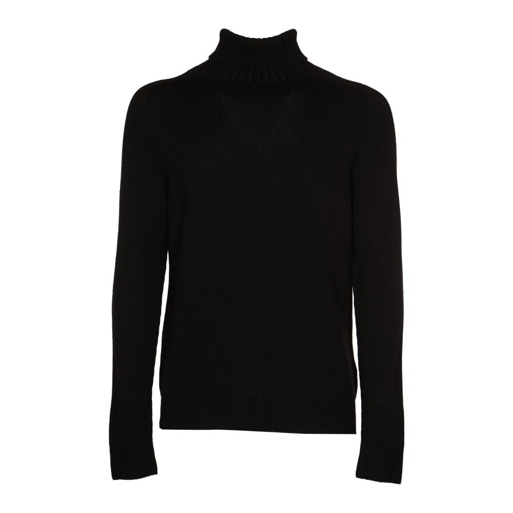 Dondup Zwarte Dolcevita Sweaters Black Heren