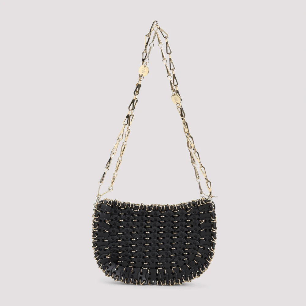 Paco Rabanne Zwart Goud Handtas Black Dames