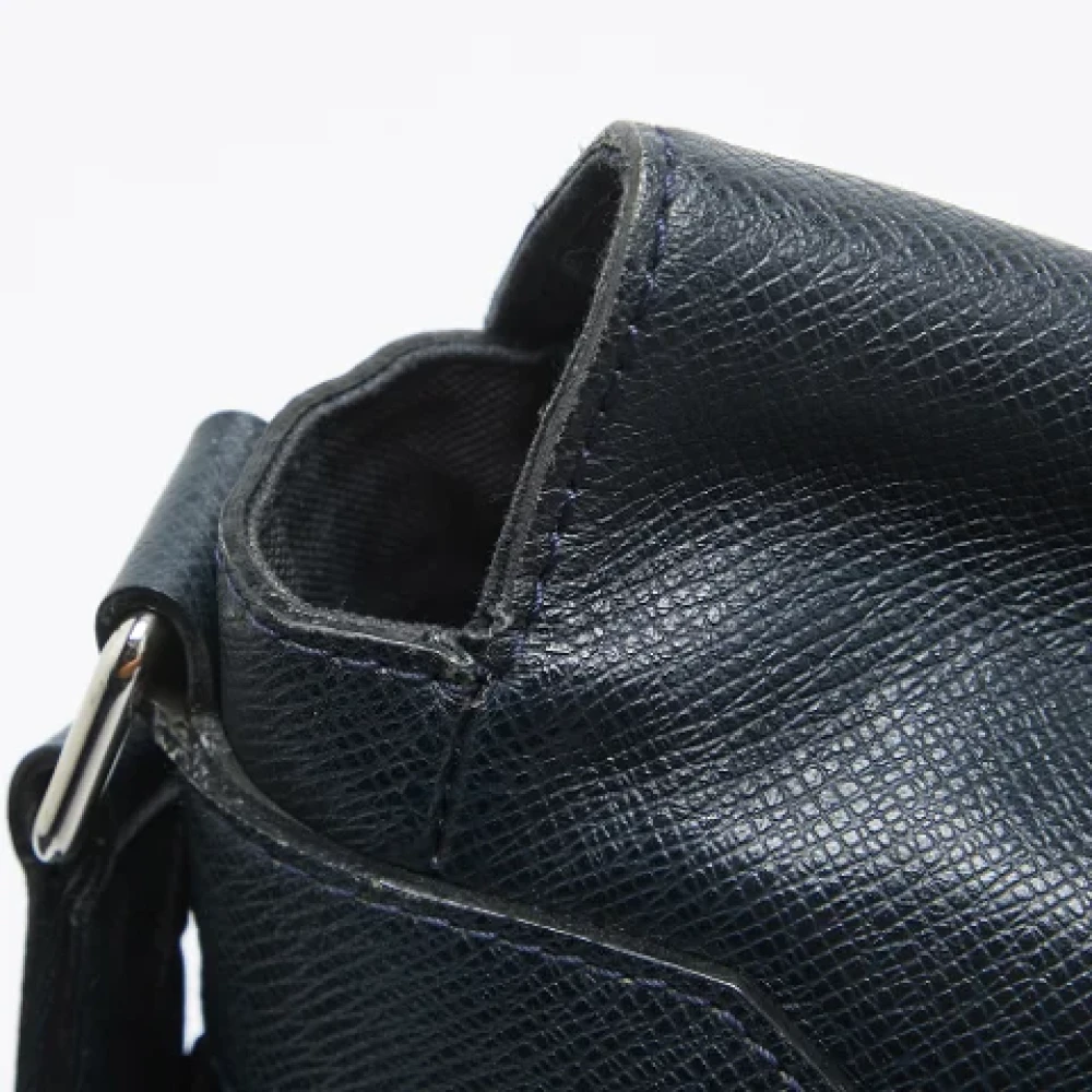 Louis Vuitton Vintage Pre-owned Leather louis-vuitton-bags Blue Heren