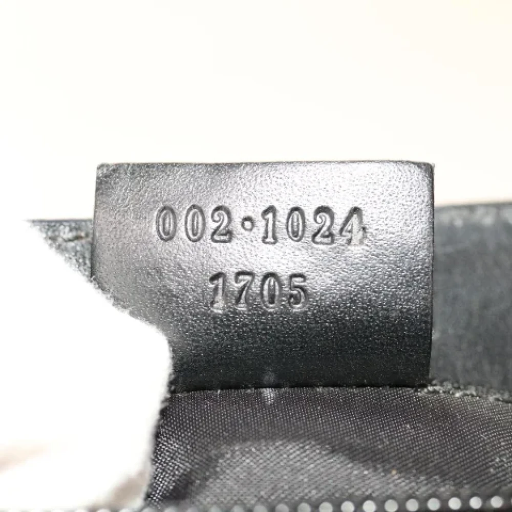 Gucci Vintage Pre-owned Fabric gucci-bags Black Dames