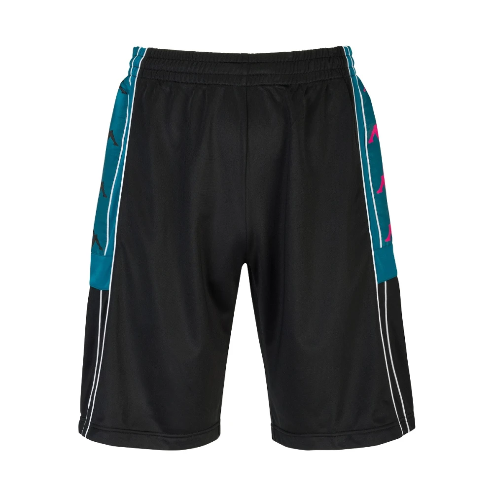 Kappa Heren Shorts Stijlvol Ontwerp Black Heren