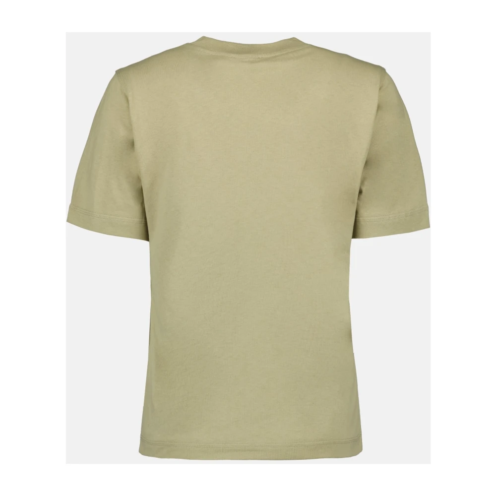 Burberry Cavalier T-shirt Herfst-Winter 2024 Vrouwen Yellow Dames