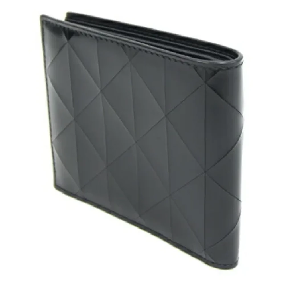 Prada Vintage Pre-owned Leather wallets Black Dames