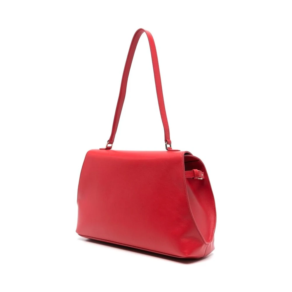 Loulou Studio Bloedrode Overslag Handtas Red Dames