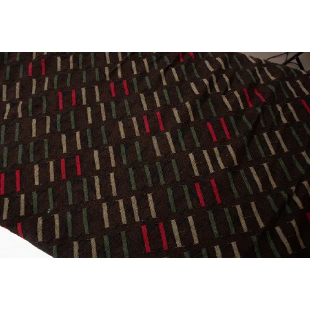 Carolina Herrera Pre-owned Wool scarves Multicolor Dames