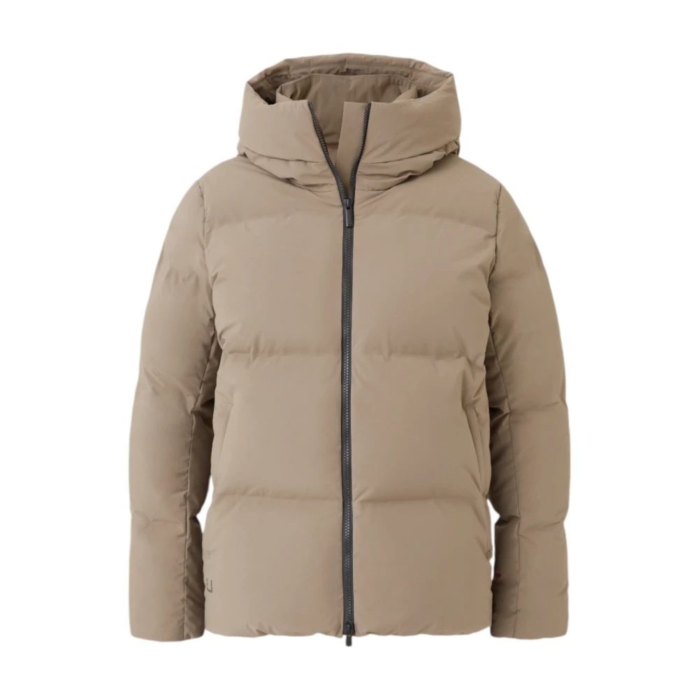 UBR Luxe Donzen Jas Donker Zand Beige Dames
