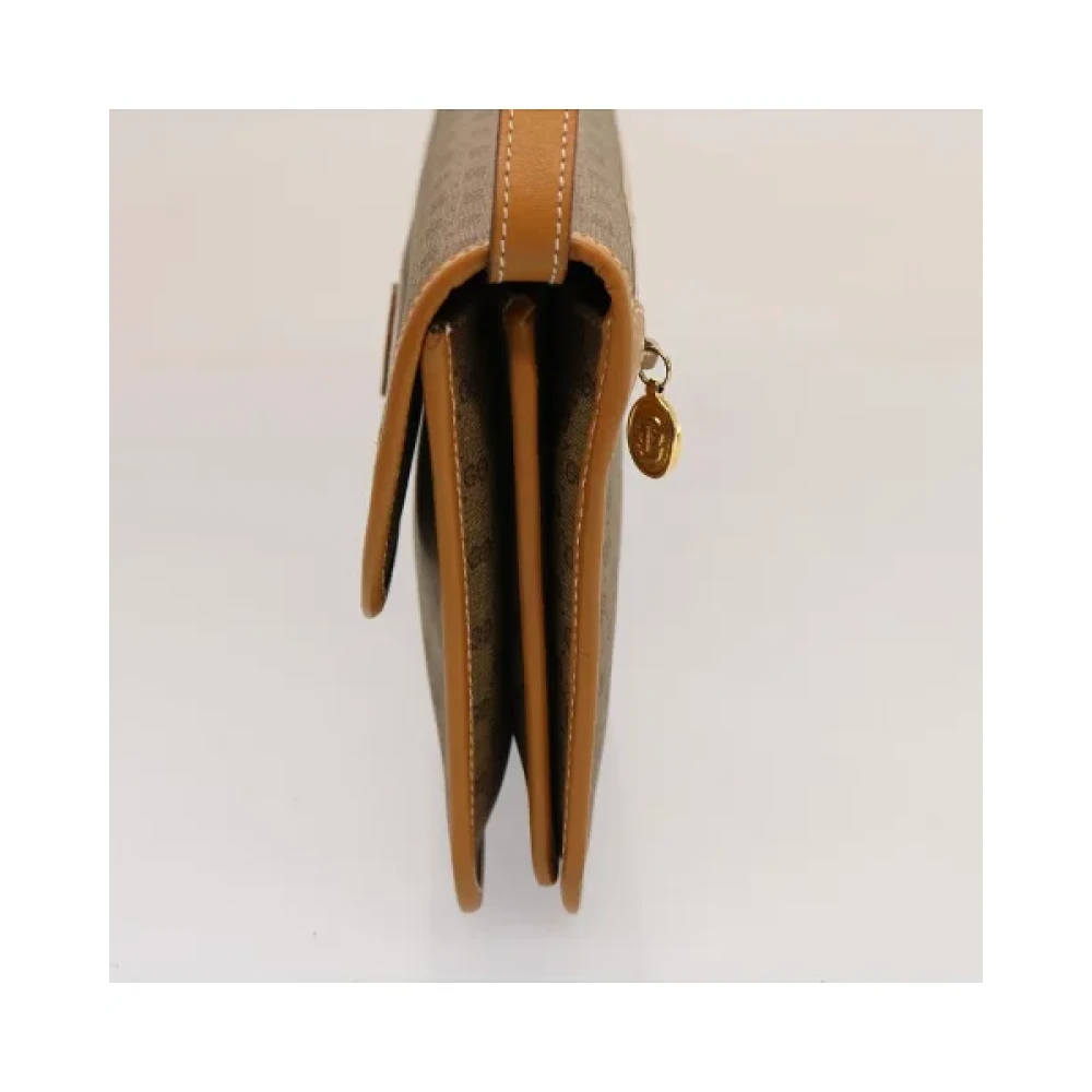 Gucci Vintage Pre-owned Canvas gucci-bags Beige Dames