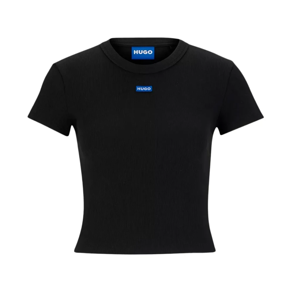Hugo - Tops > T-Shirts - Black - Hugo - Modalova