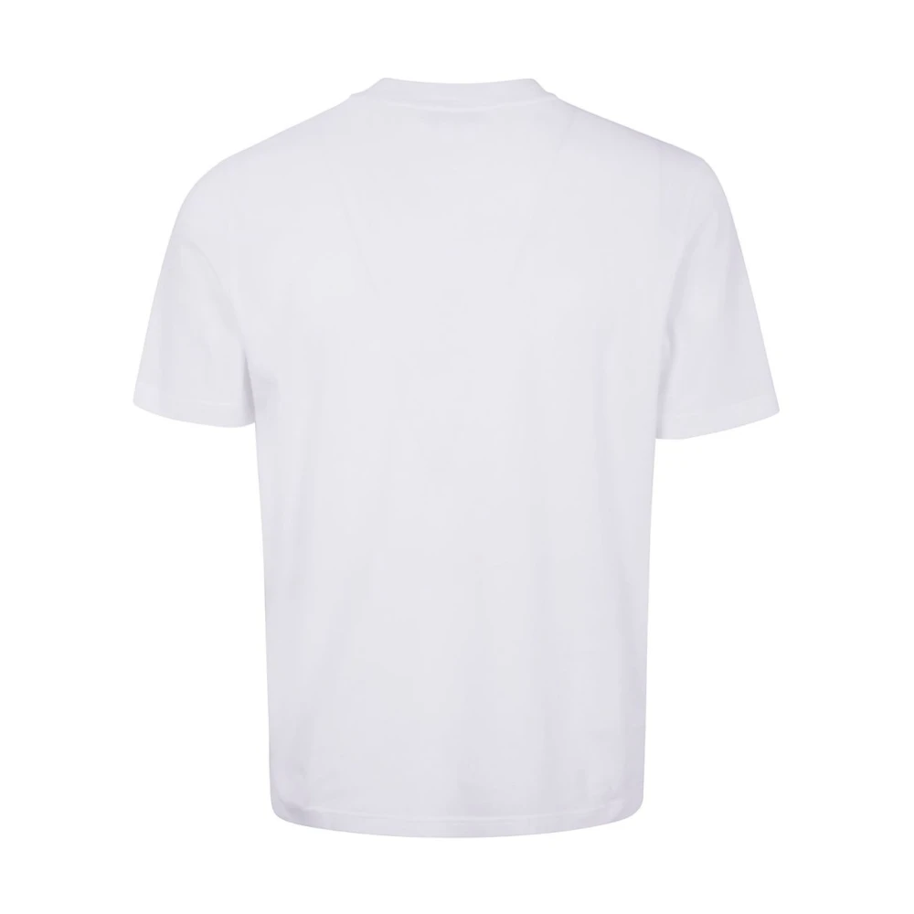 Barba Zwarte T-shirts en Polos White Heren