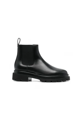 Slip-On Boots i läder