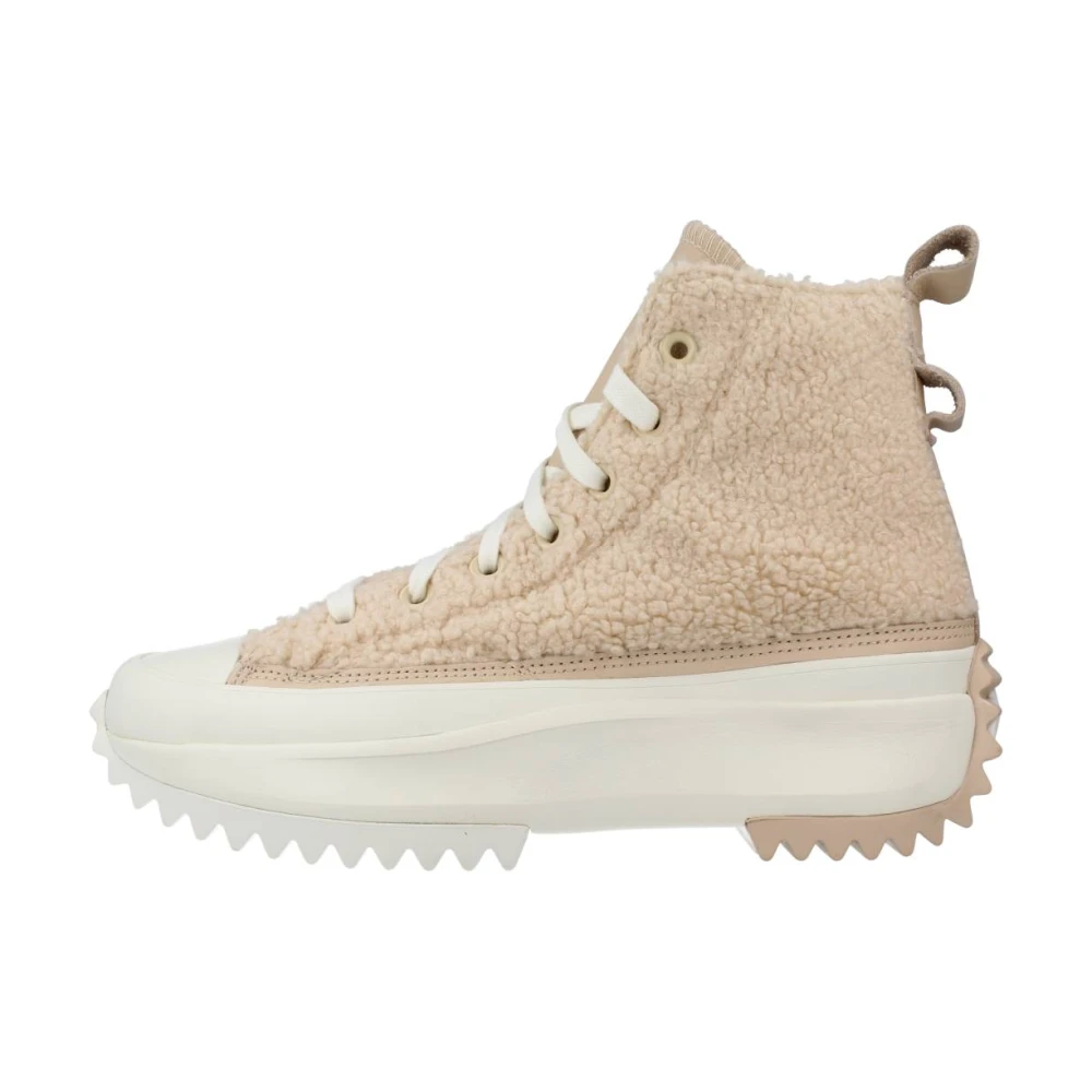 Converse Hoge Mode Sneakers voor Mannen Heren Schoenen Beige