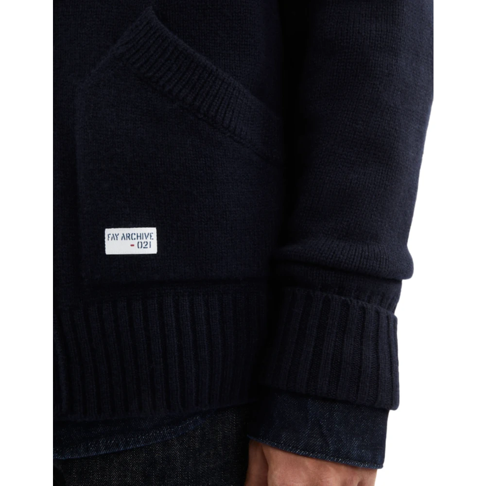 Fay Stijlvolle Sweaters Collectie Blue Heren