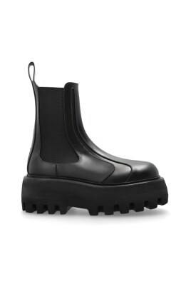 black-chunky-rubber-sole-shoes