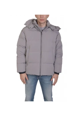 Full-zip Quilted Down Jacket