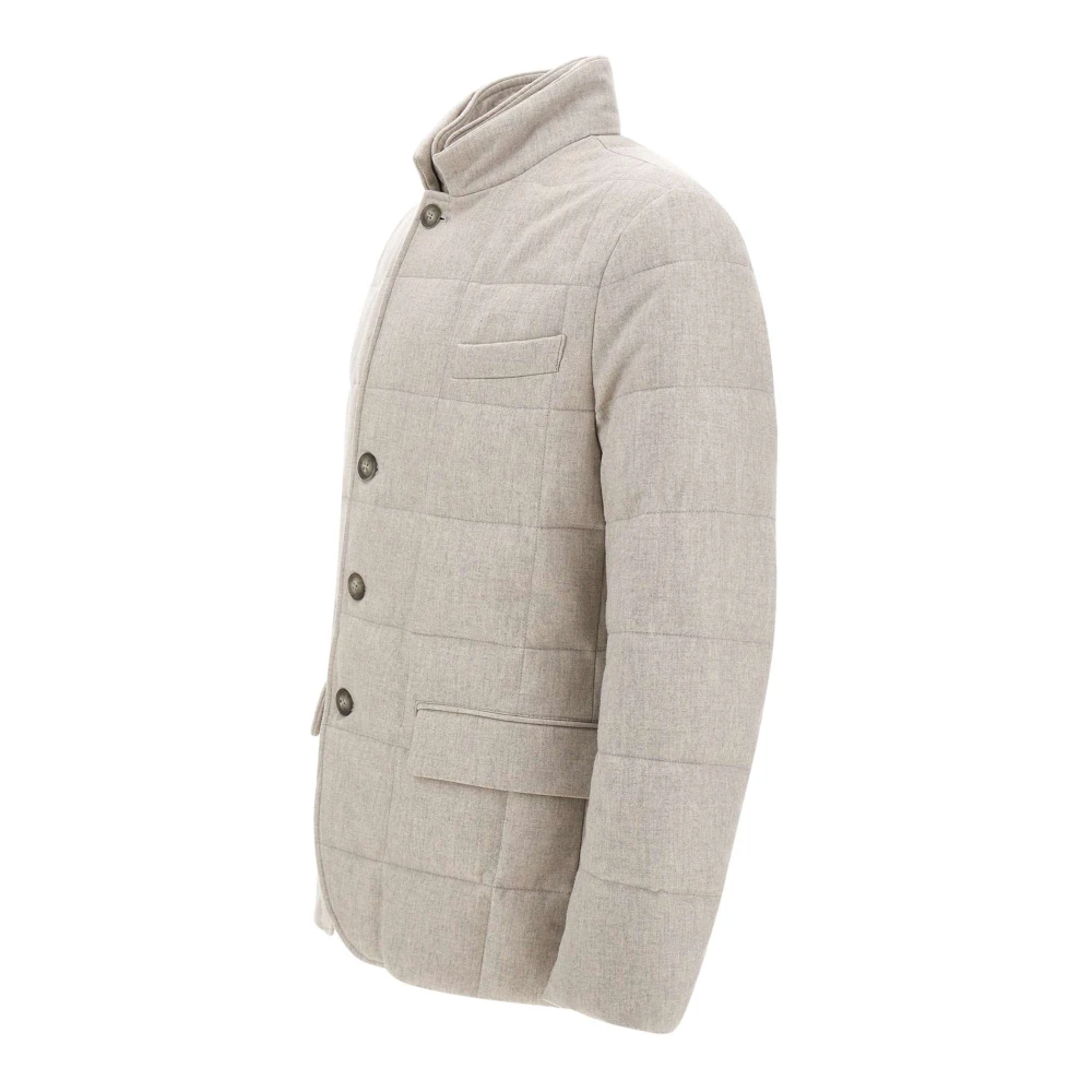 Fay Elegante Grijze Jassen voor Vrouwen Gray Heren