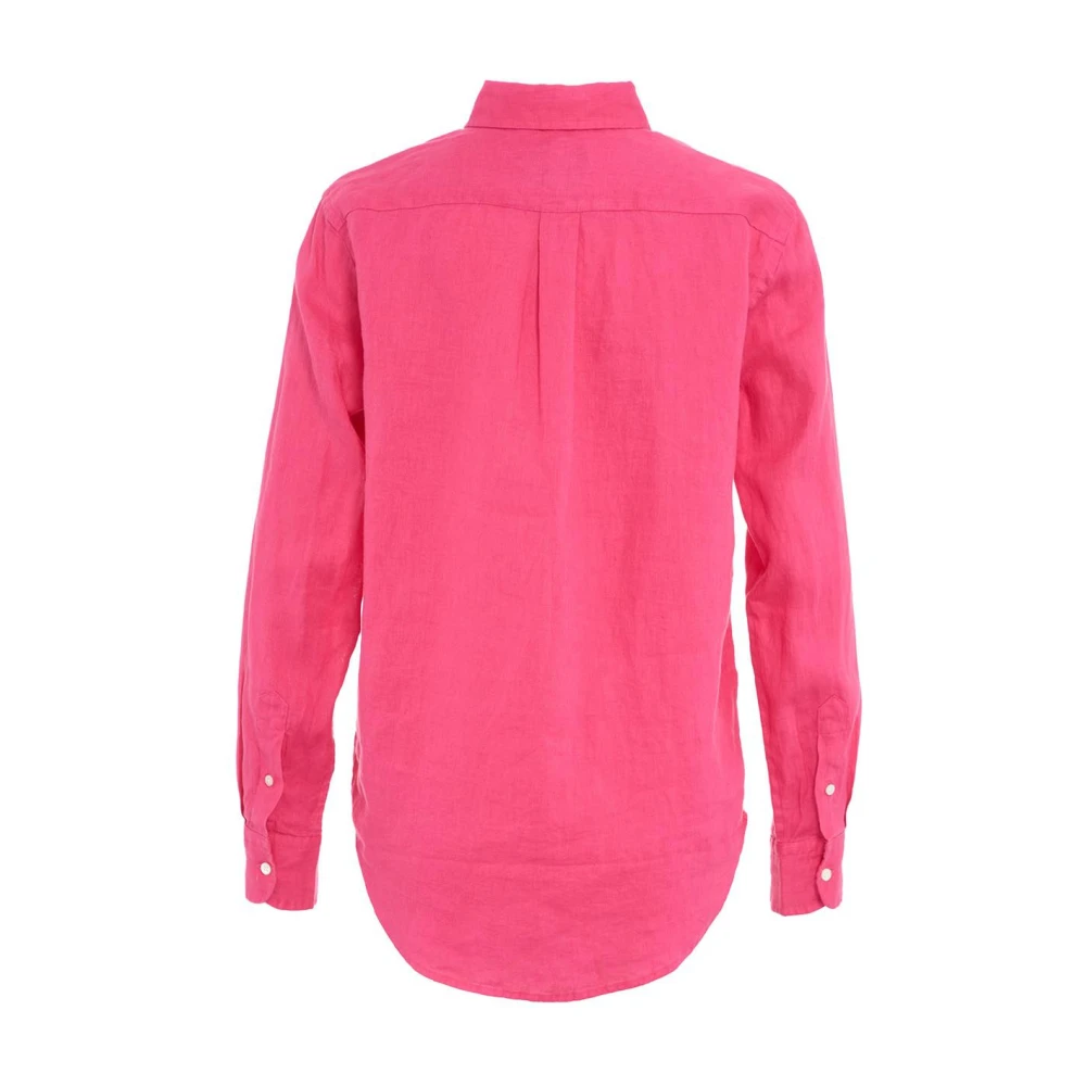 Ralph Lauren Roze Ss24 Damesoverhemd Pink Dames