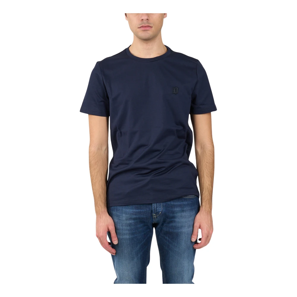 Dondup - Tops > T-Shirts - Blue - Dondup - Modalova