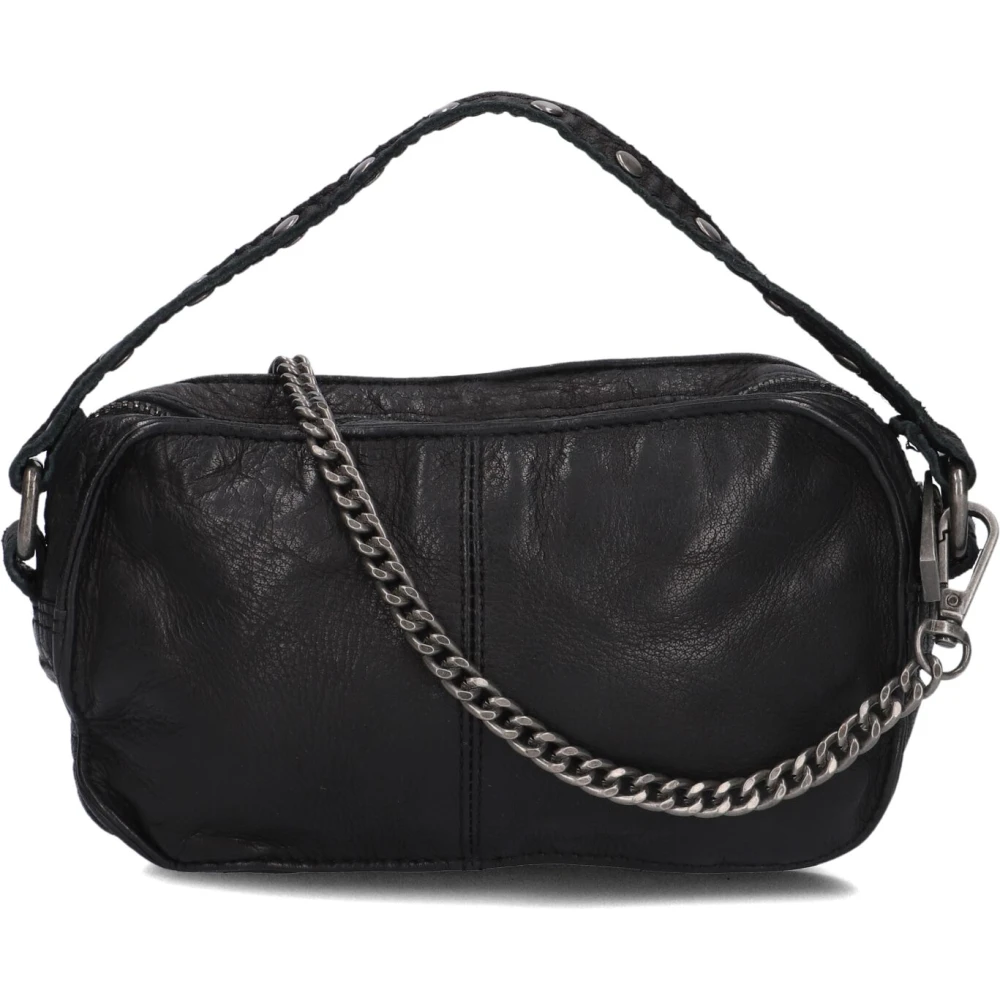 Núnoo Helena Rivet Schoudertas Black Dames