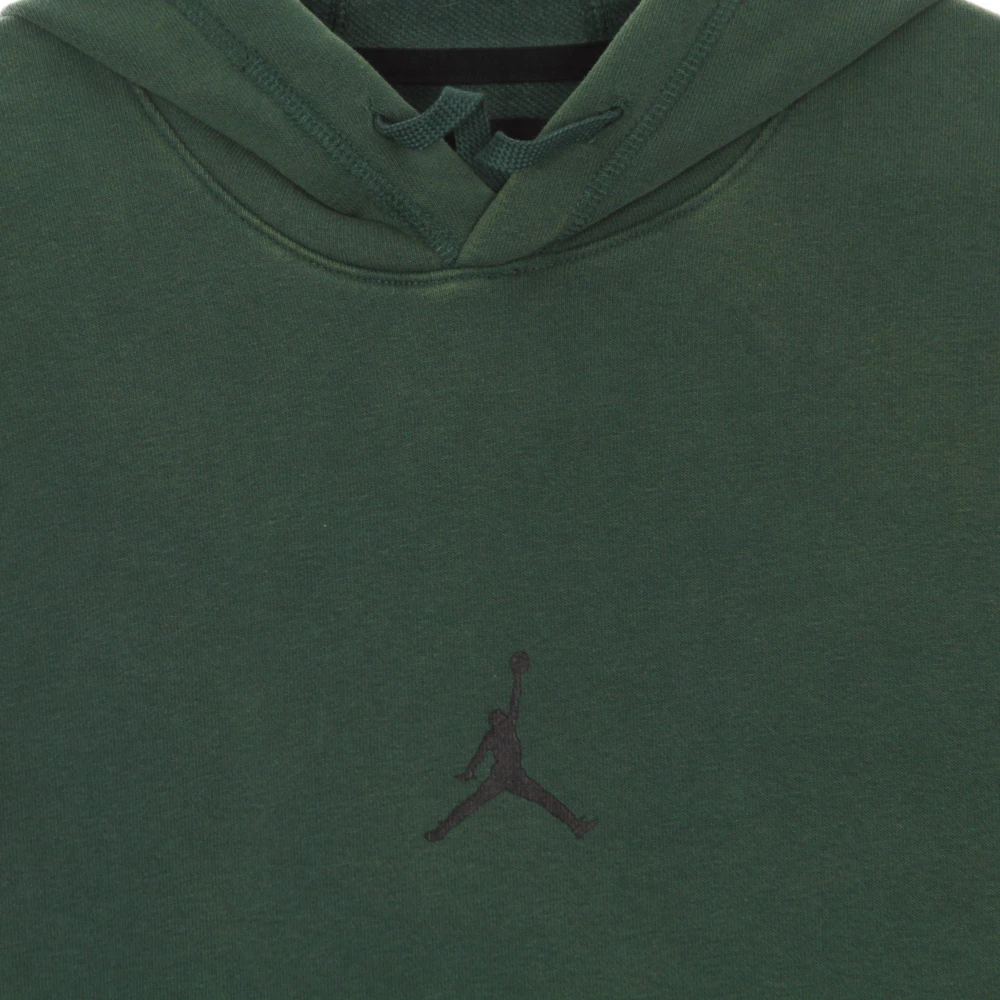Jordan Lichtgewicht Hoodie Air Fleece Pullover Groen Zwart Green Heren