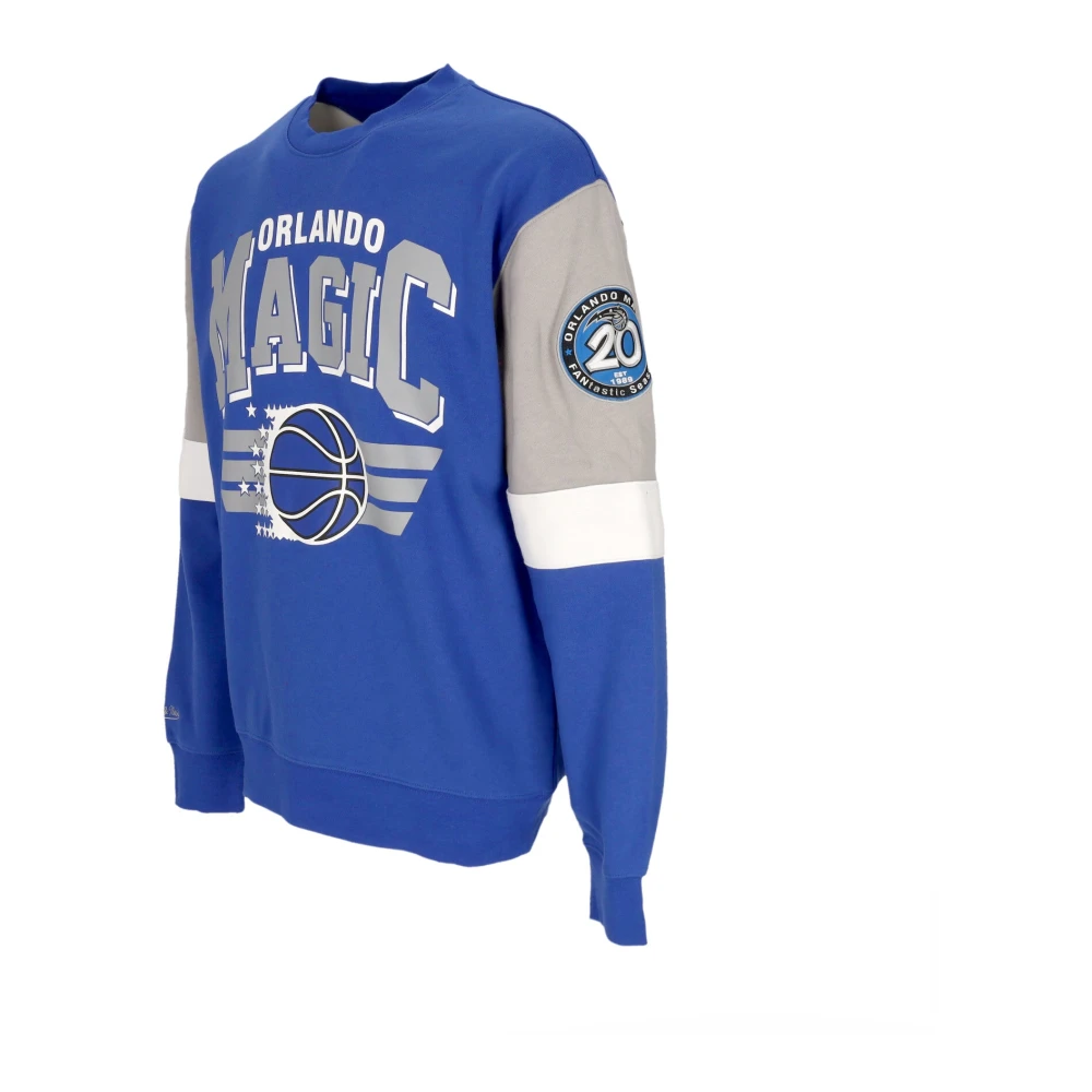 Mitchell & Ness Orlando Magic Crewneck Sweatshirt NBA Blue Heren