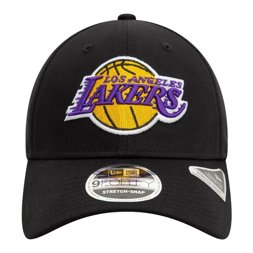 new era Zwarte Lakers NBA Patch Pet Black Heren