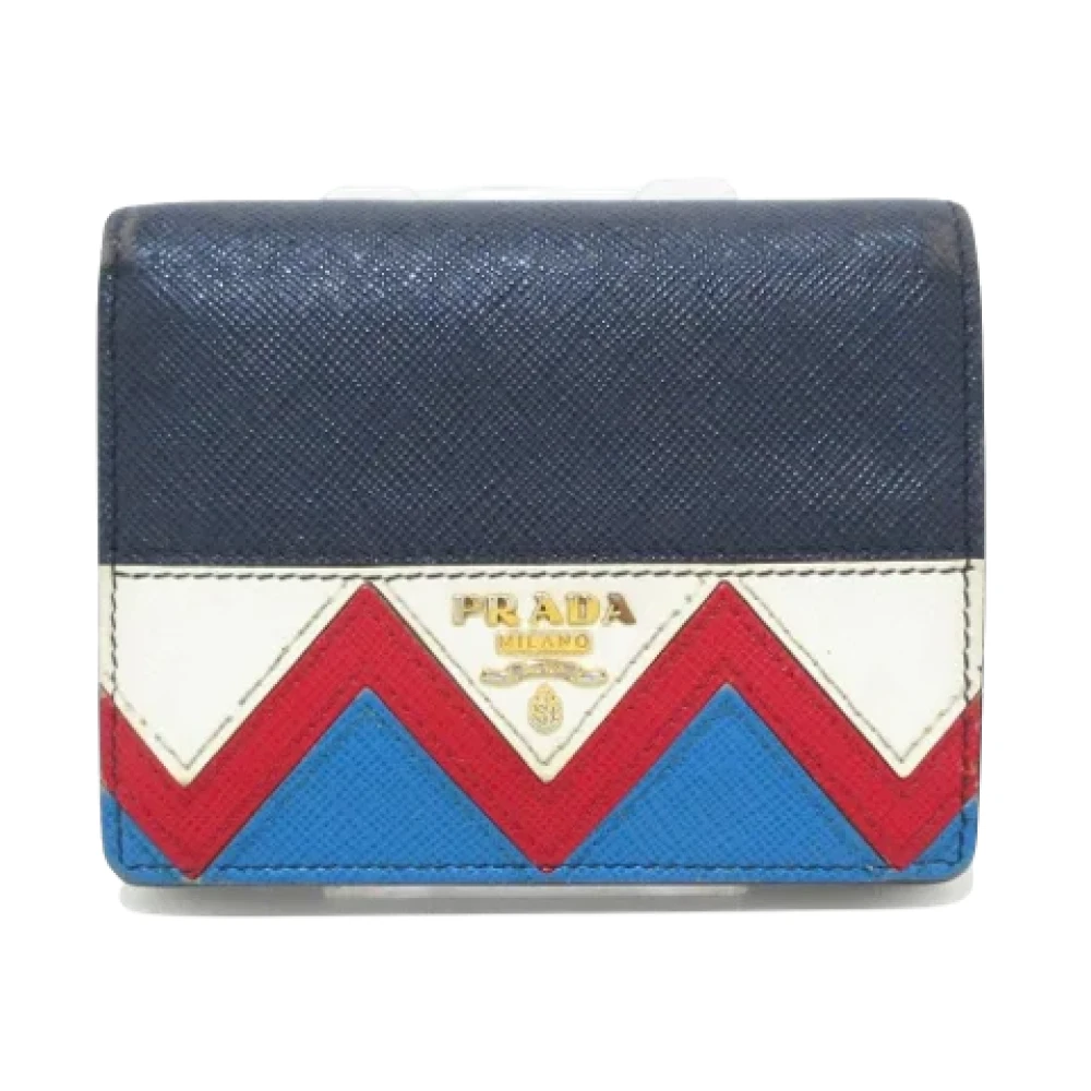 Prada Vintage Pre-owned Leather wallets Multicolor Dames