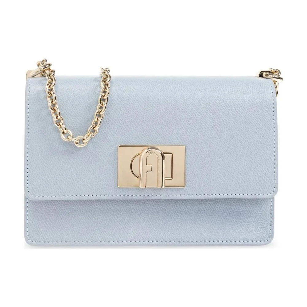 Furla Women's Blue Cross Body Bags, One Size, 1927 Mini Crossbody