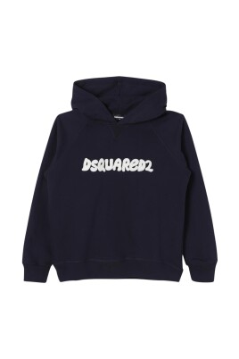 sweat-a-capuche-enfant-bleu