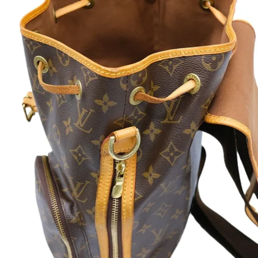 Louis Vuitton Vintage Pre-owned Canvas backpacks Brown Heren