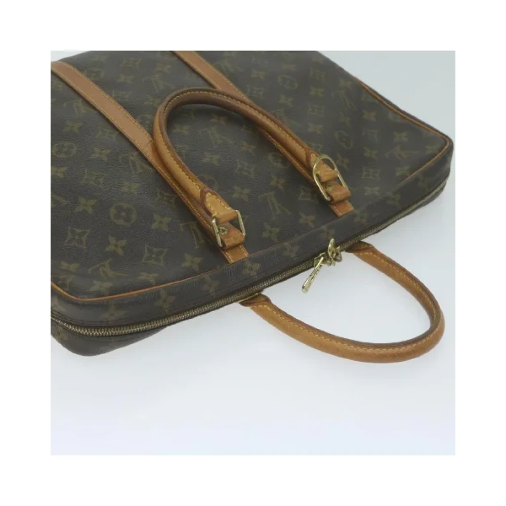 Louis Vuitton Vintage Pre-owned Canvas handbags Brown Heren