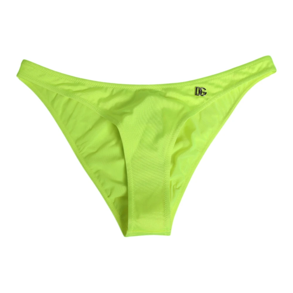 Dolce & Gabbana Women's Green Underpants, L, Bikini Bottoms