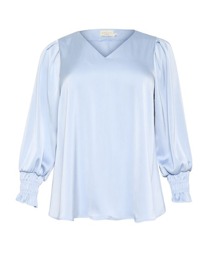 elegante-blouse-a-col-en-v-et-poignets-smock